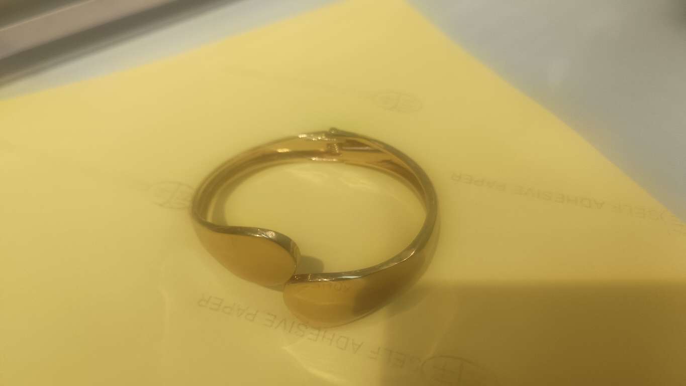 Zinc alloy minimalist style bracelet