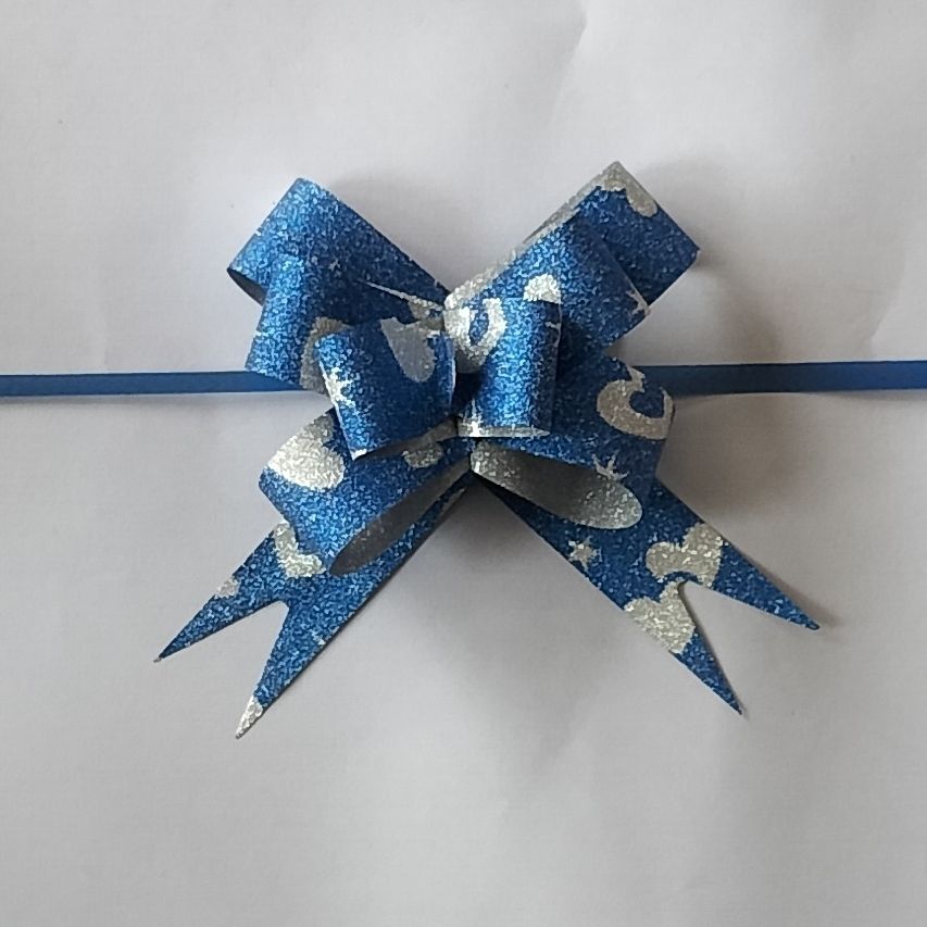 Golden Onion Color Star 1.8 small wedding car ribbon, bow latte art gift packaging ribbon, Peace fruit packaging ribbon detail image 15