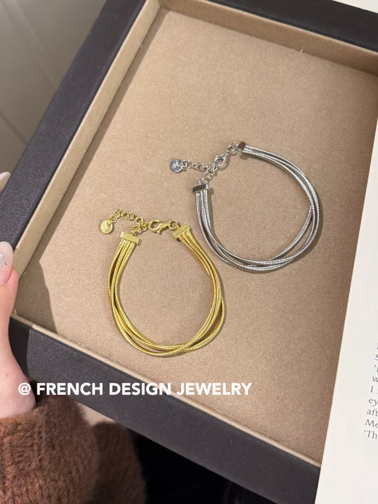 意大利进口工艺多层链条 上手轻盈又精致