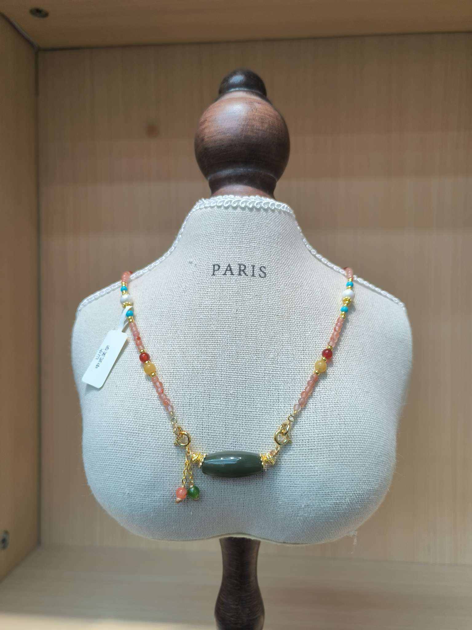 和田玉项饰天然玉石项链优雅时尚饰品