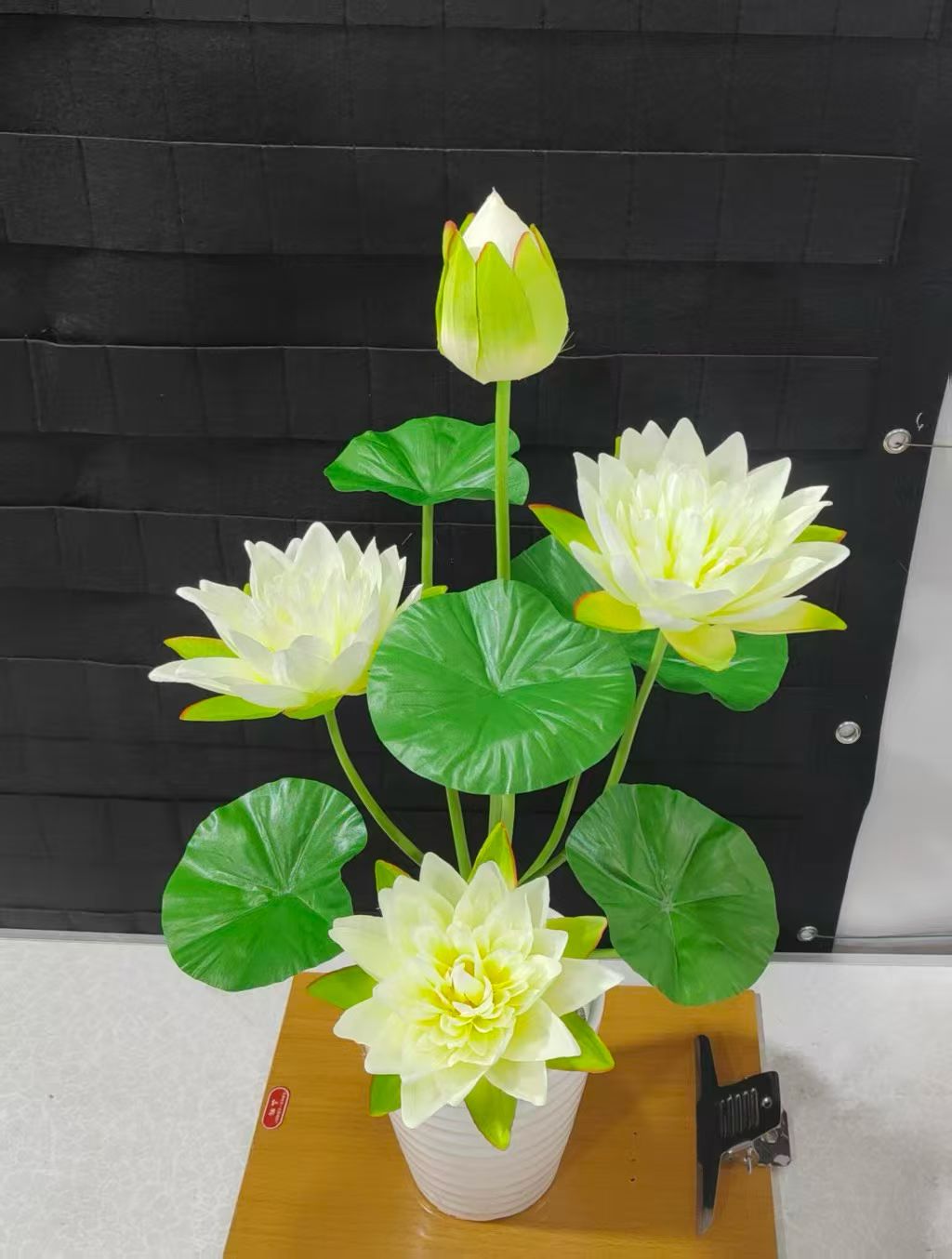 荷花仿真花装饰假花