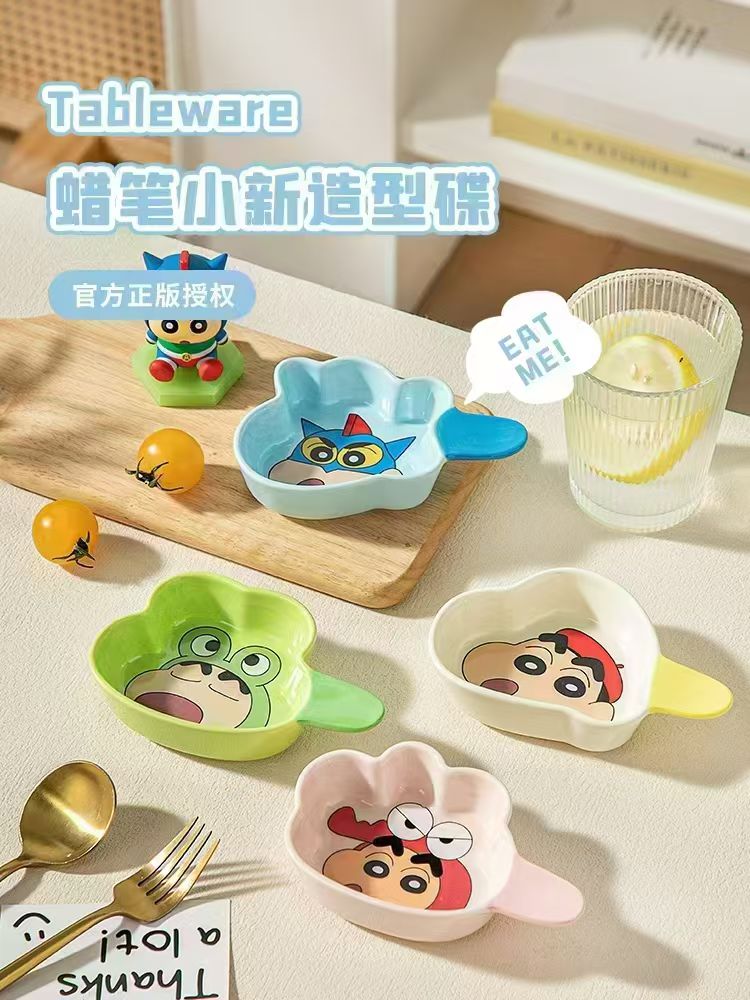 The latest cartoon hand-painted, embossed and high-temperature fired ceramic tableware Application Scenario