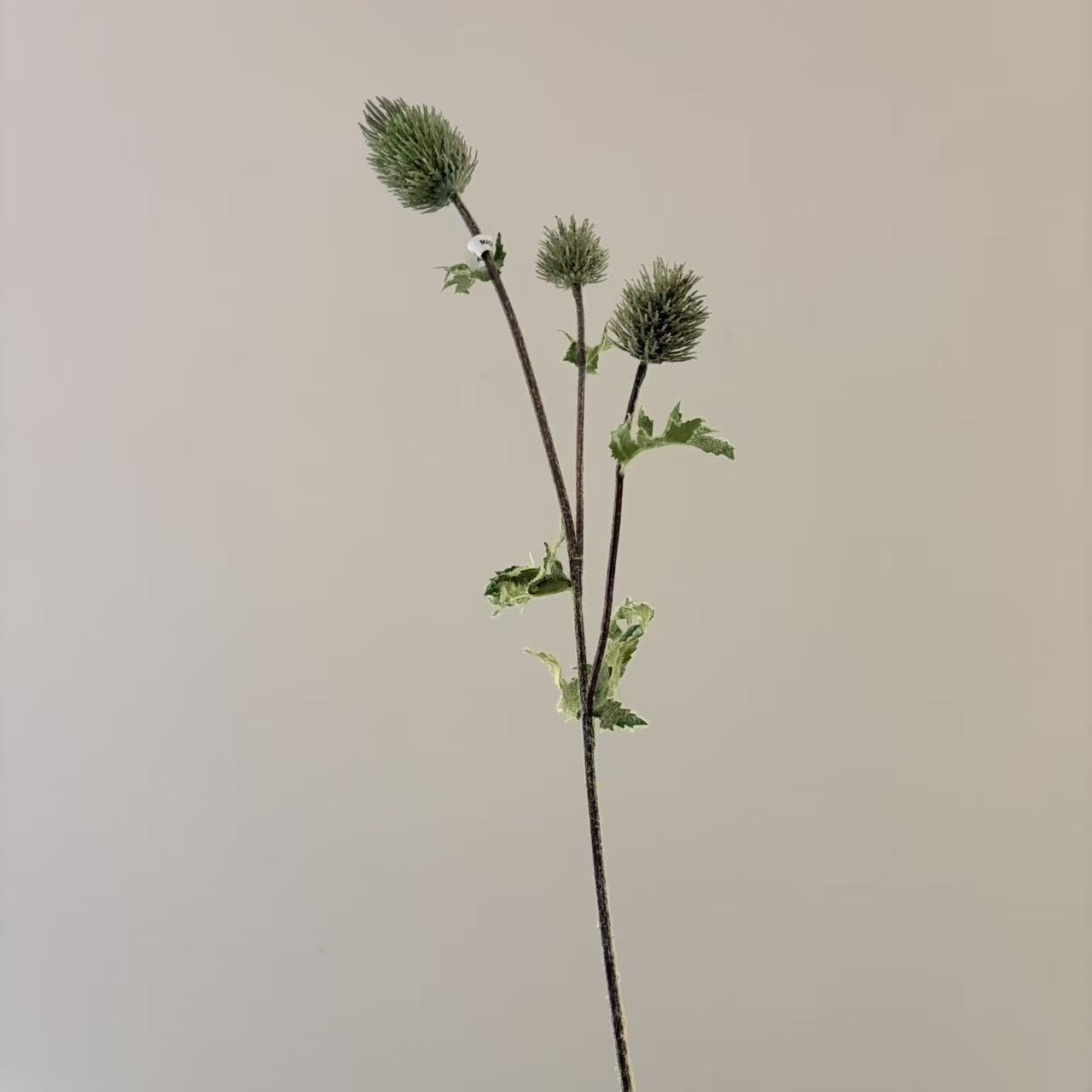 Cardo de simulación flor flor falsa flor artificial hogar artesanía hotel boda al por mayor de alta gama flor de simulación flor de tela de seda inserción de cardo con flores falsas adecuado para la decoración del dormitorio del hogar pic 11