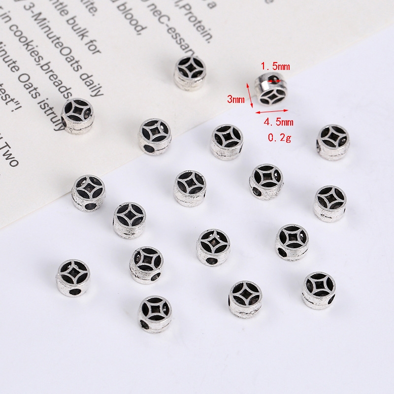 DlY合金饰品配件通孔复古珠 厂家直销详情7