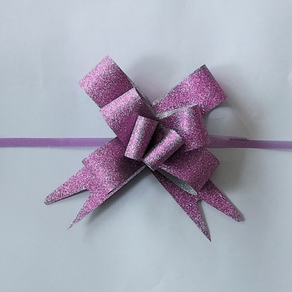 Golden Onion Color Star 1.8 small wedding car ribbon, bow latte art gift packaging ribbon, Peace fruit packaging ribbon Specification image