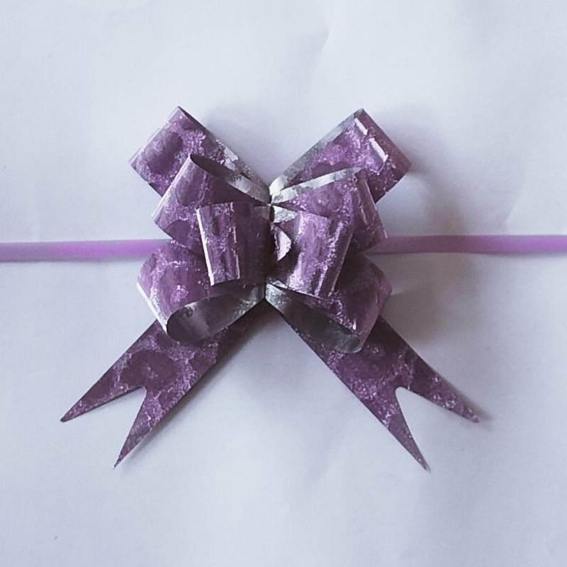 Golden Onion Color Star 1.8 small wedding car ribbon, bow latte art gift packaging ribbon, Peace fruit packaging ribbon detail image 6