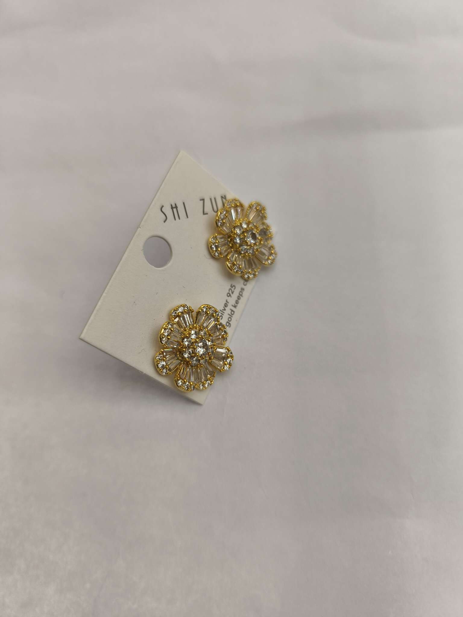 山茶花爆闪耳钉珍珠耳饰女银耳环2026新款爆款高级感设计小众轻奢详情图2