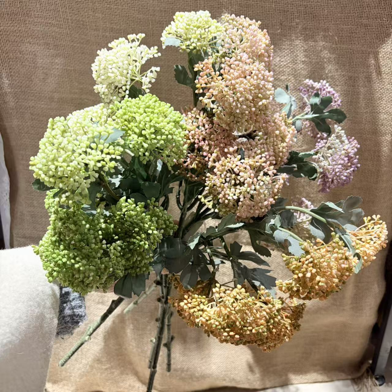 تقليد الأزهار المصوّرة الفاخرة من أزهار الزهرة المحلّلة في غرف المعيشة، Item Picture