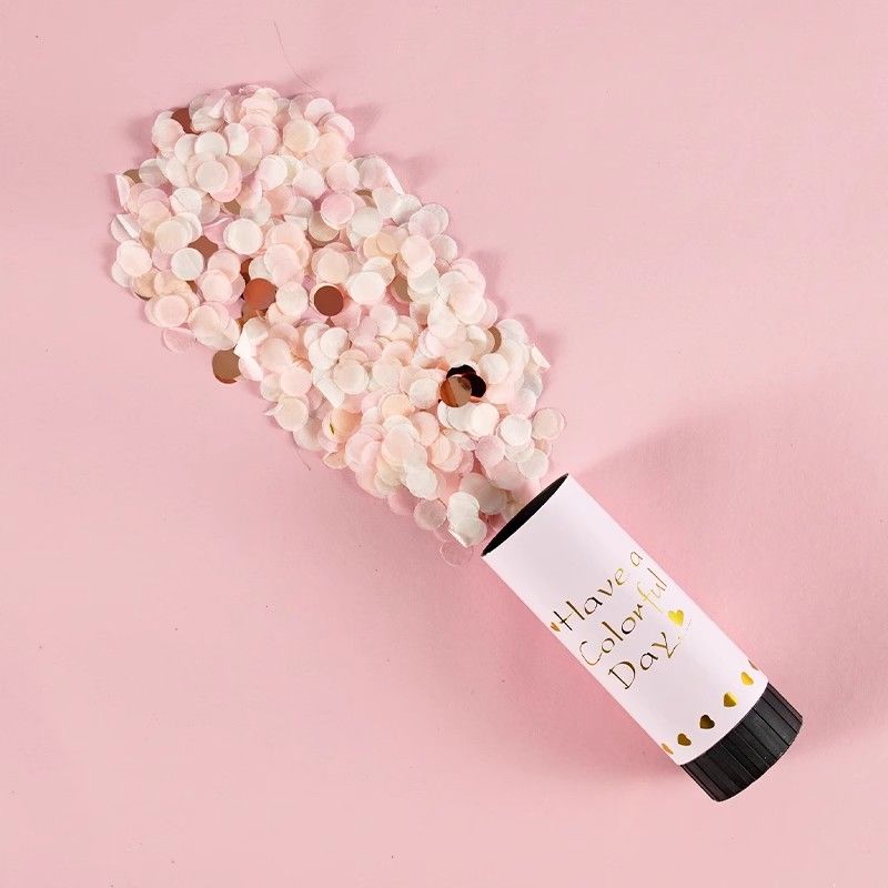 Wholesale of the same style of graduation hand-twisted small firework spray tubes as Douyin on Xiaohongshu. Twisted spray flowers for wedding, birthday and party outfits detail image 7