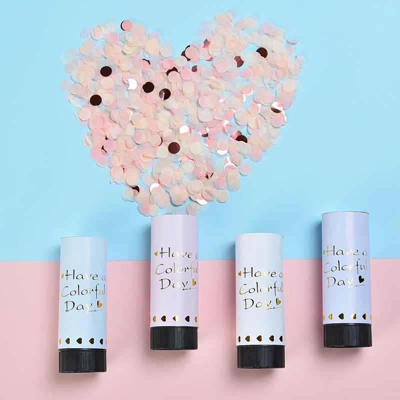 Wholesale of the same style of graduation hand-twisted small firework spray tubes as Douyin on Xiaohongshu. Twisted spray flowers for wedding, birthday and party outfits detail image 6