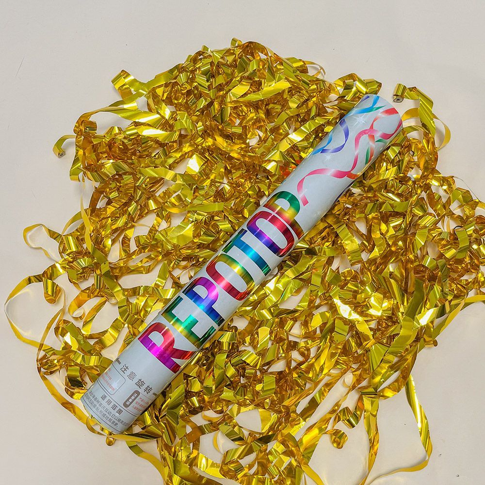 Meteor shower, silver ribbon, firework, hand-turned sequined ribbon, firework tube, wedding, housewarming, sports meeting, opening, hand-held firework detail image 7