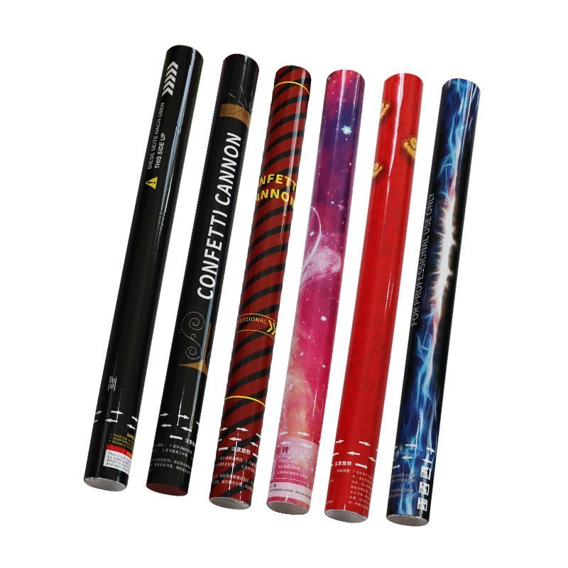 Hand-twisted feather fireworks, bar atmosphere props, hand-held spray tubes, wedding opening, colored paper, sequins, petals, hearts detail image 8