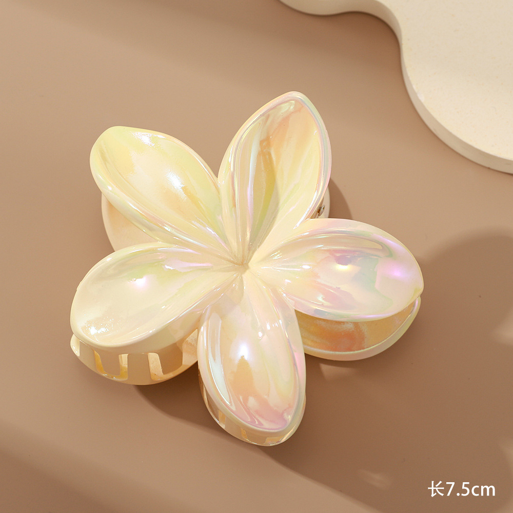 双色渐变UV镀发夹发饰抓夹造型装饰品详情图6