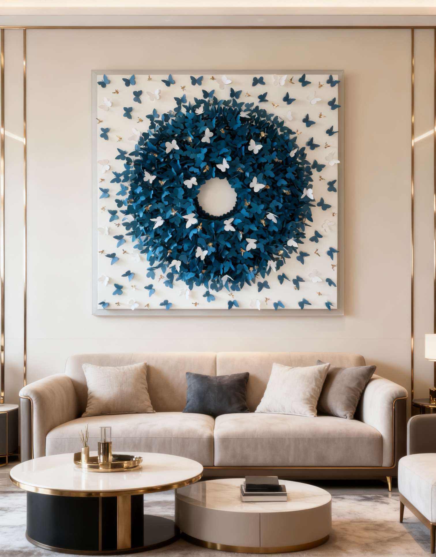 3D立体实物装饰画，亚克力盒子