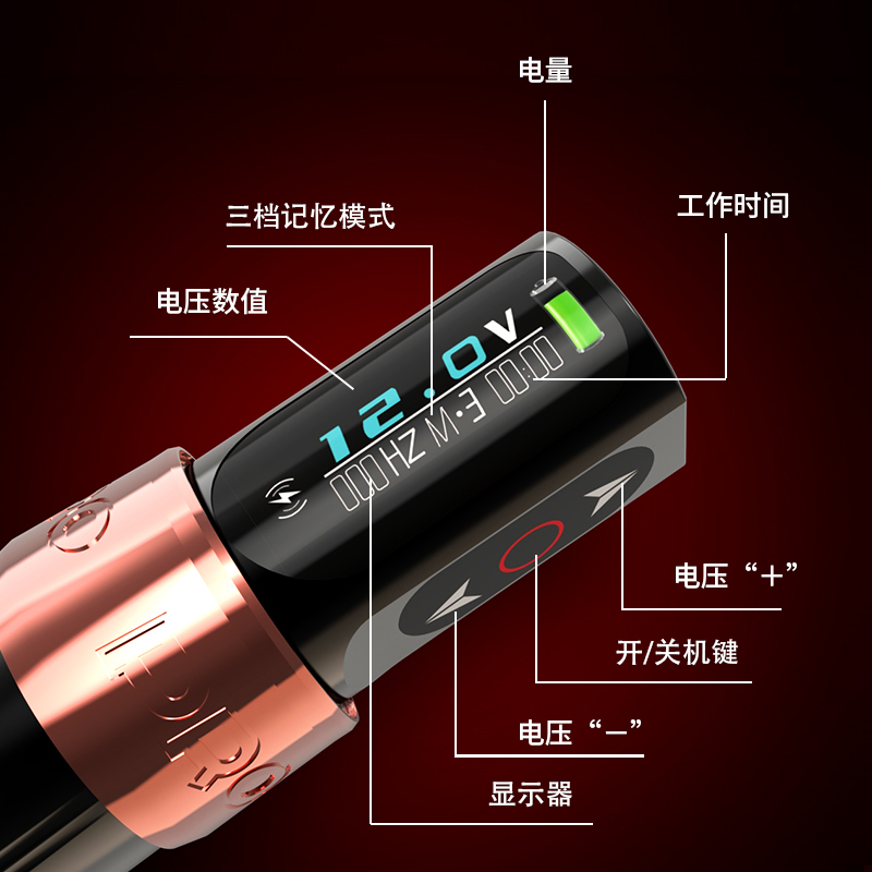 脚气膏/纹身机细节图