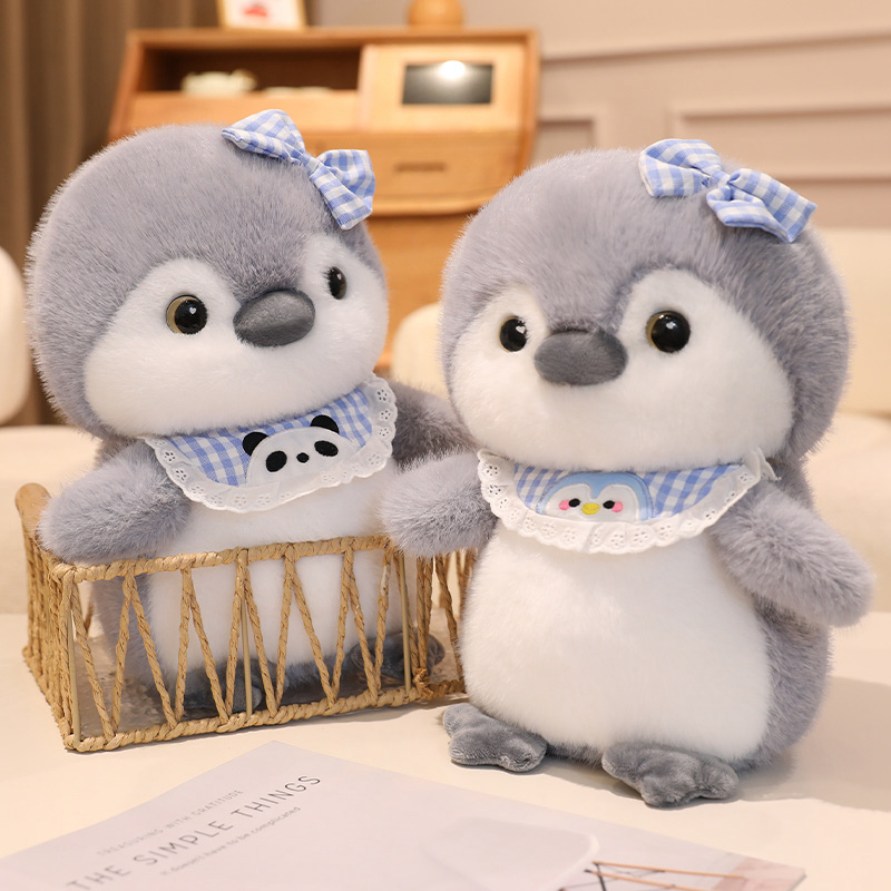 Biobi penguin plush toys, claw machine dolls, cute couple dolls, birthday gifts, companion wholesale Item Picture