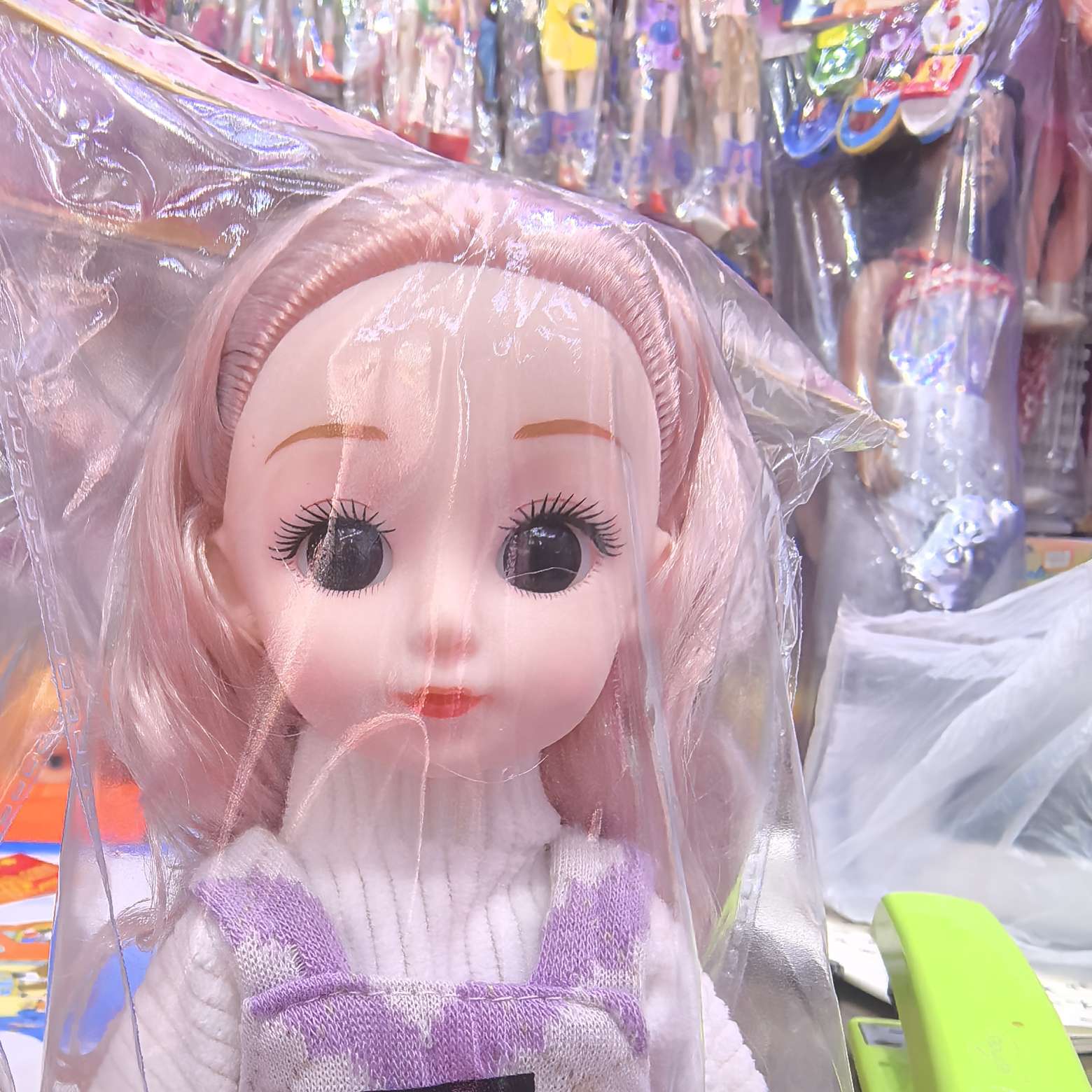 搪胶公仔、玩偶、娃娃实物图