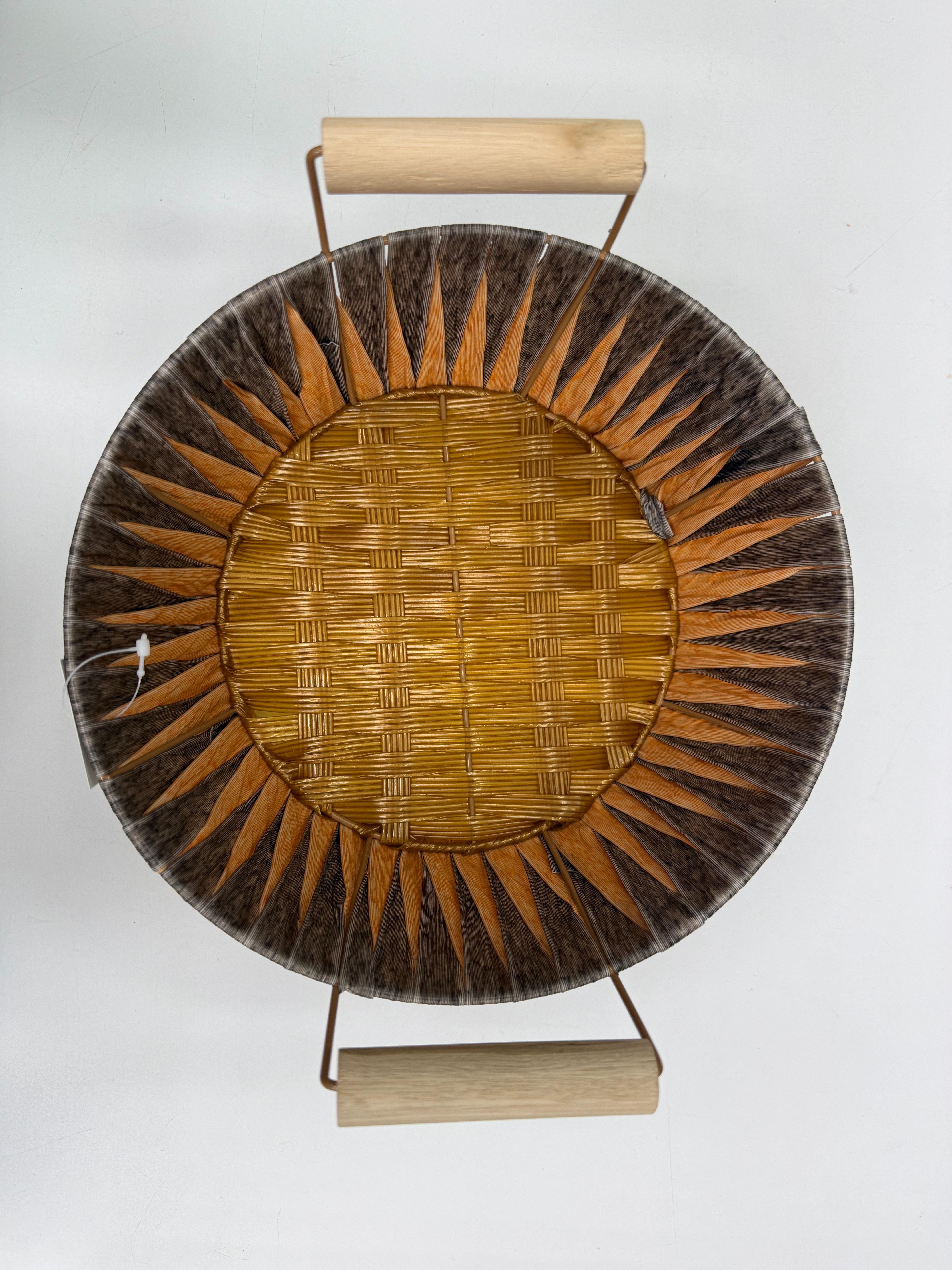 收纳篮/收纳/脏衣篓/收纳盒/塑料篮子PP料编织带细节图