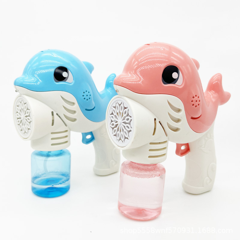 卡通海豚造型泡泡机