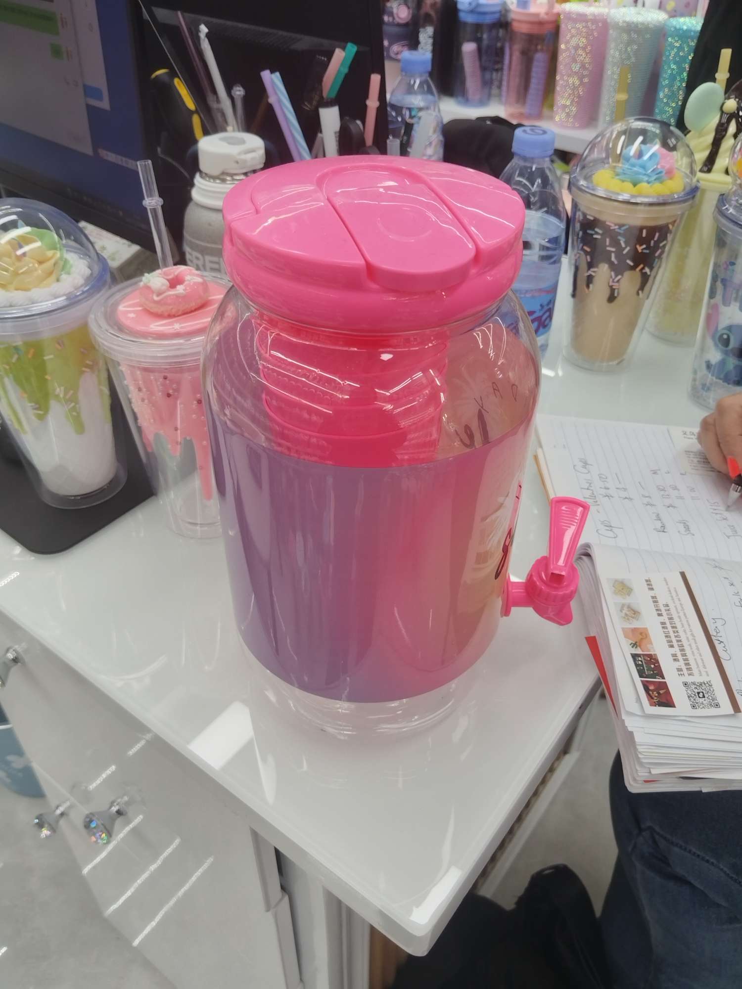 日用百货居家日用其他居家日用创意家居冷水桶果汁桶啤酒桶户外便携详情图1