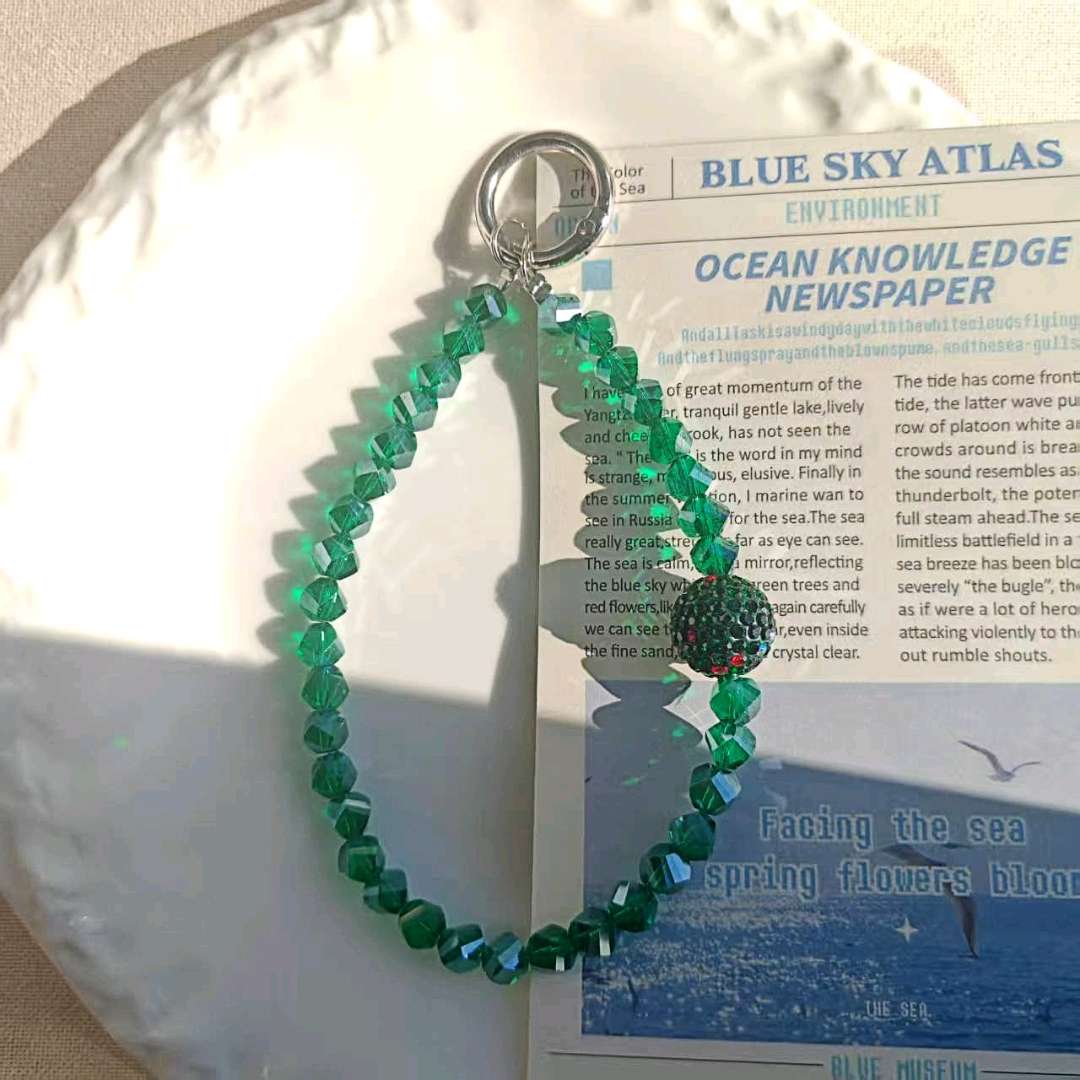 天然石项链越南沙金胸链锁骨链小众轻奢简单大气长链详情图8