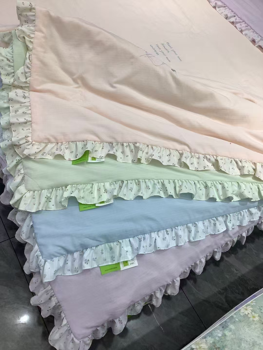 珠帘/婚房布置全套/婚庆用品/银边丝带/喜事用品喜庆细节图