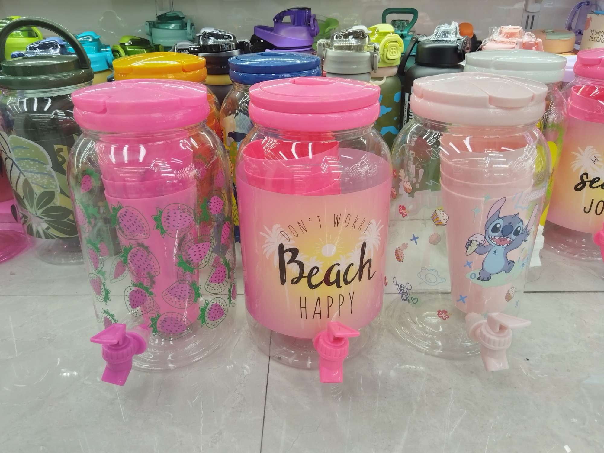 日用百货居家日用其他居家日用创意家居冷水桶果汁桶啤酒桶户外便携细节图