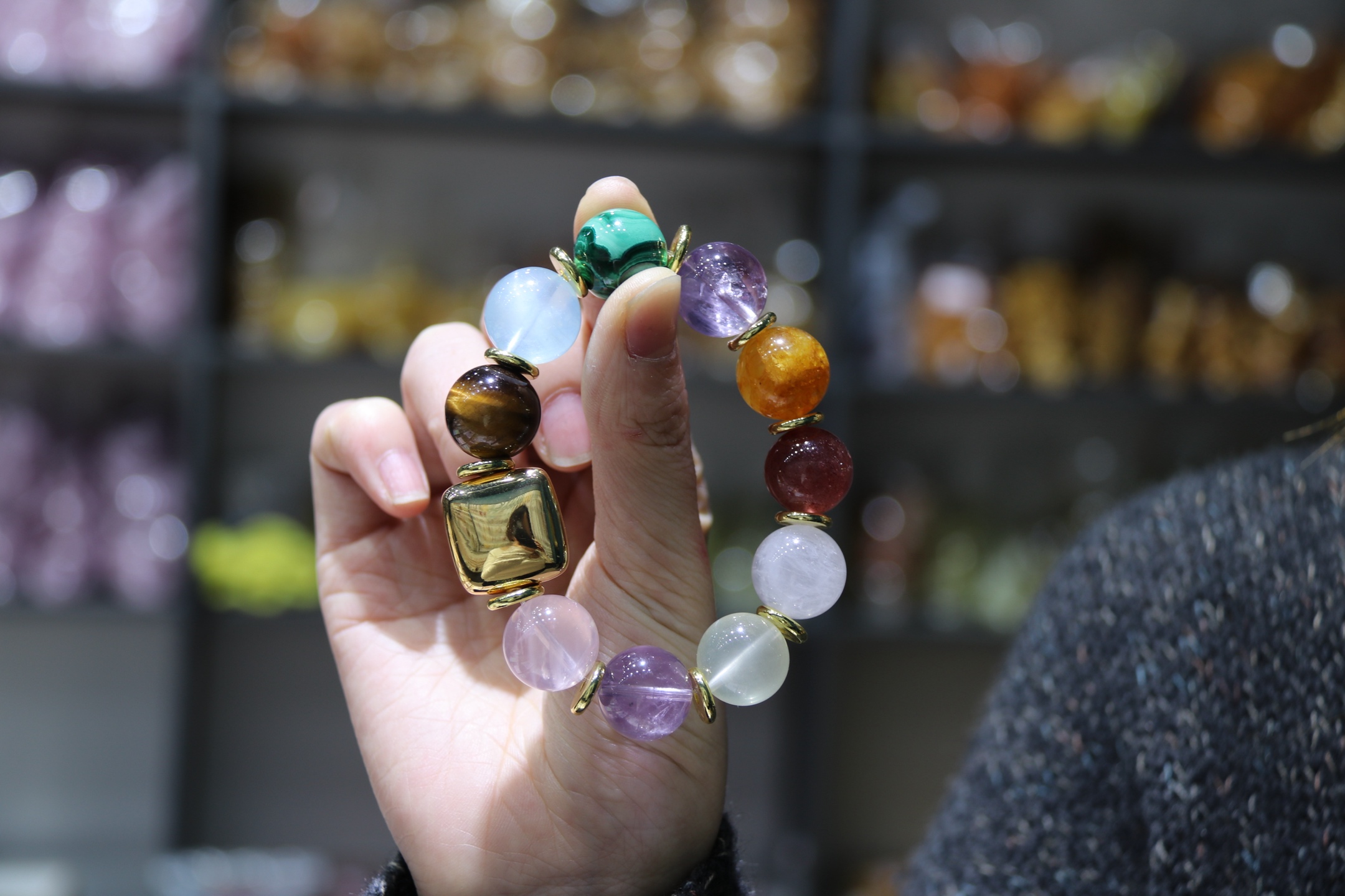 手链/红绳/手链女/水晶手串/手串产品图