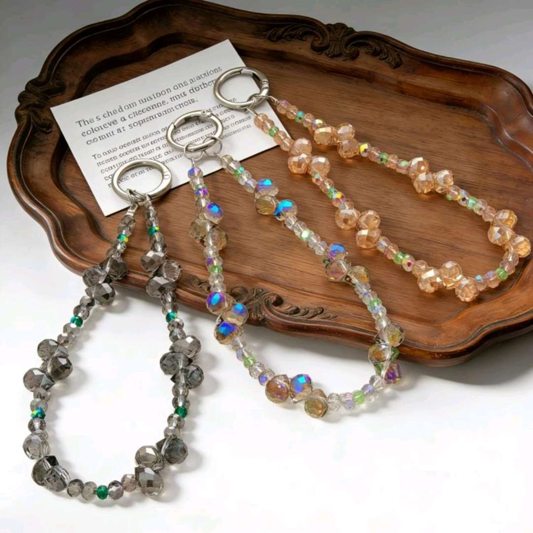 天然石项链越南沙金胸链颈饰品锁骨链小众轻奢长链详情图6