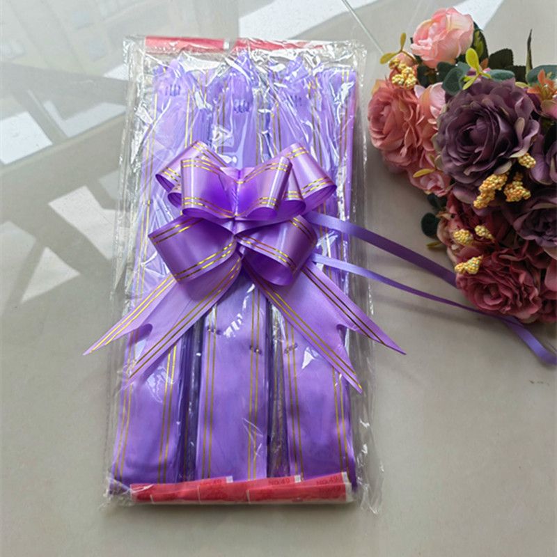 Large hand-pulled flower bows, wedding ribbons, wedding car door handles, ribbons, fruits, flower baskets, gifts, decorative flowers Application Scenario