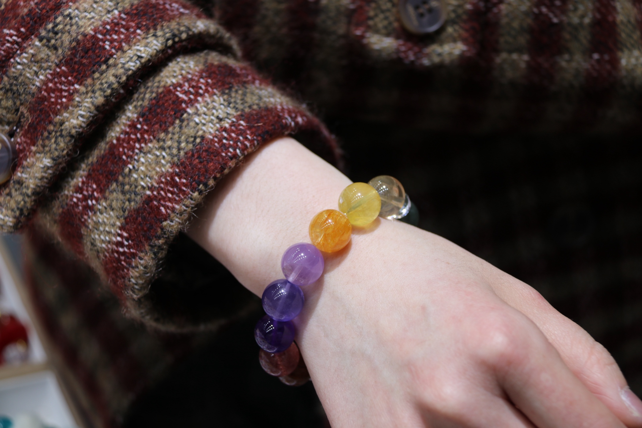 【 Ya Jin Pei Jewelry 】13mm yellow gum flower/black gold, full of precious elements Application Scenario