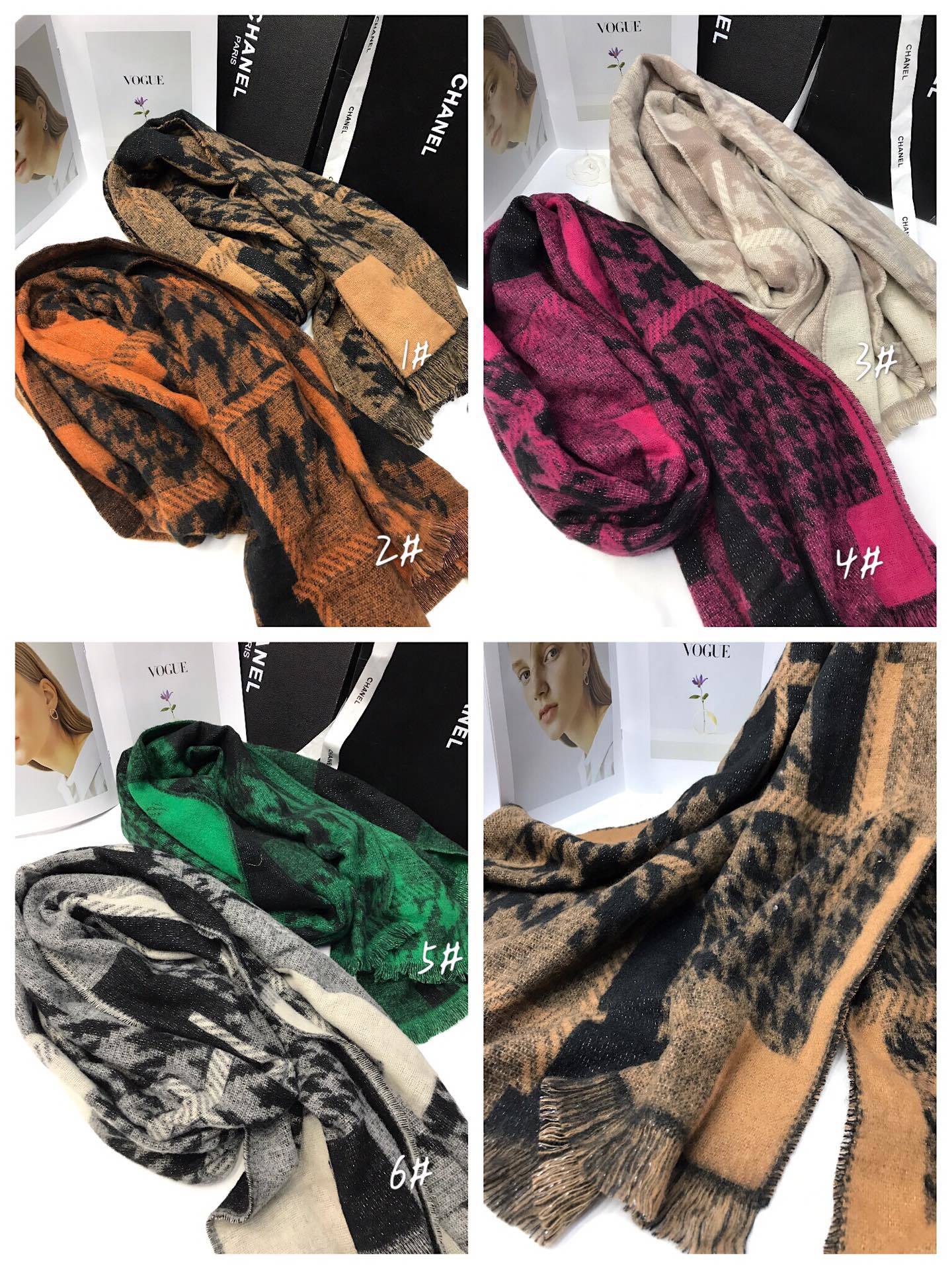 New order style cross-border scarf wholesale, e-commerce live streaming, small quantity in stock, bright silk thousand Bird pattern supply chain Application Scenario