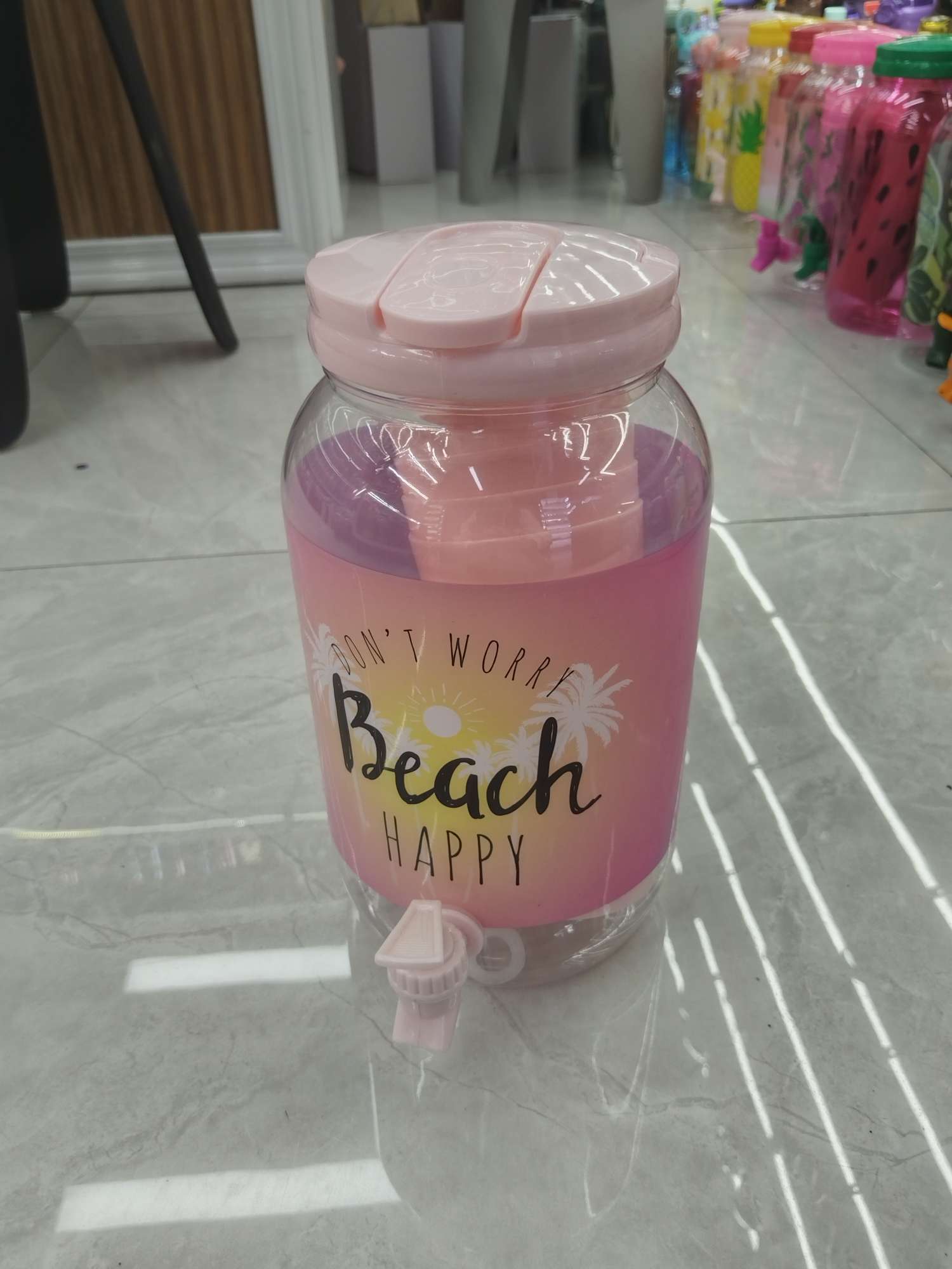 日用百货居家日用其他居家日用创意家居冷水桶果汁桶啤酒桶户外便携