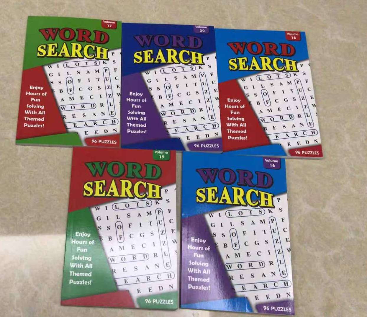 Word search 找字母白底实物图