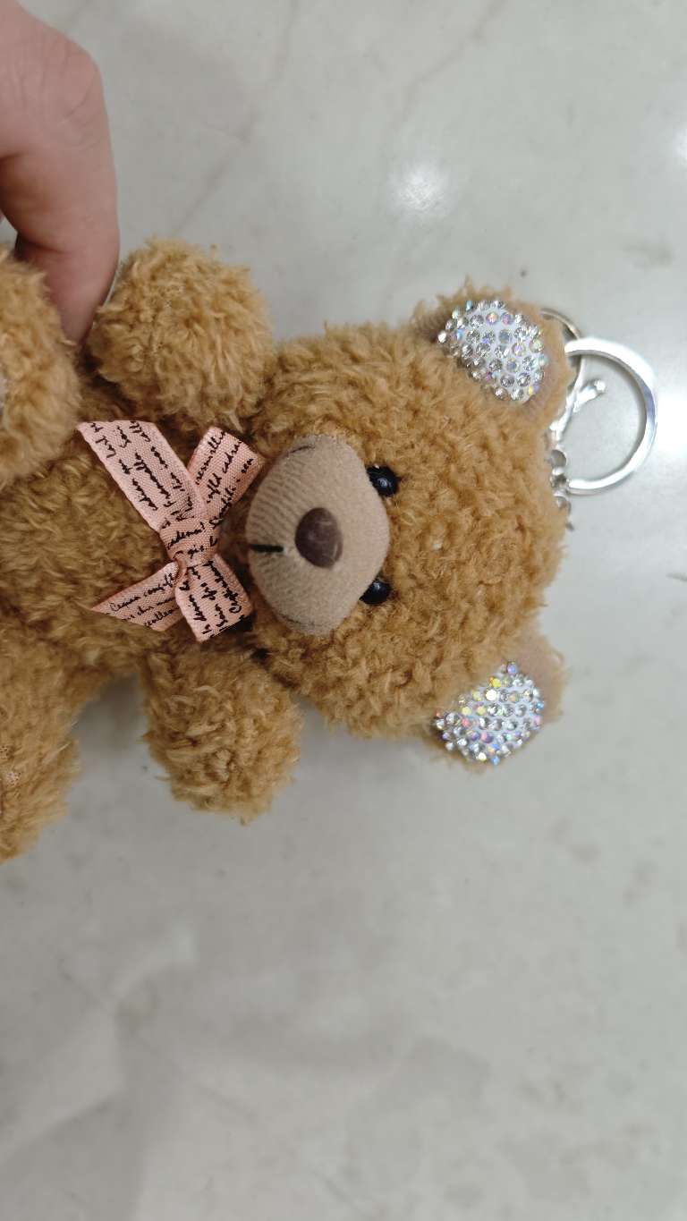 点钻棕熊毛绒公仔挂件毛绒玩具批发毛绒玩具详情图3