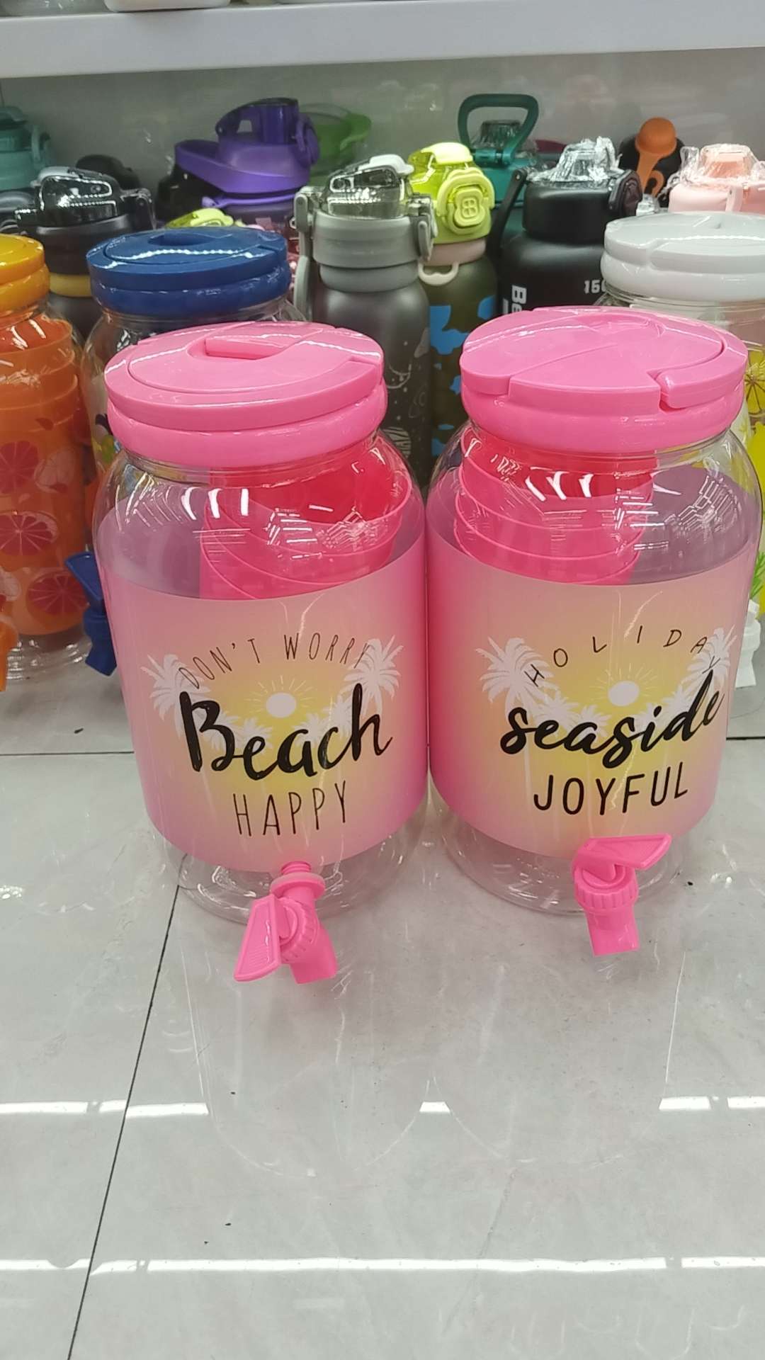 日用百货居家日用其他居家日用创意家居冷水桶果汁桶啤酒桶户外便携产品图