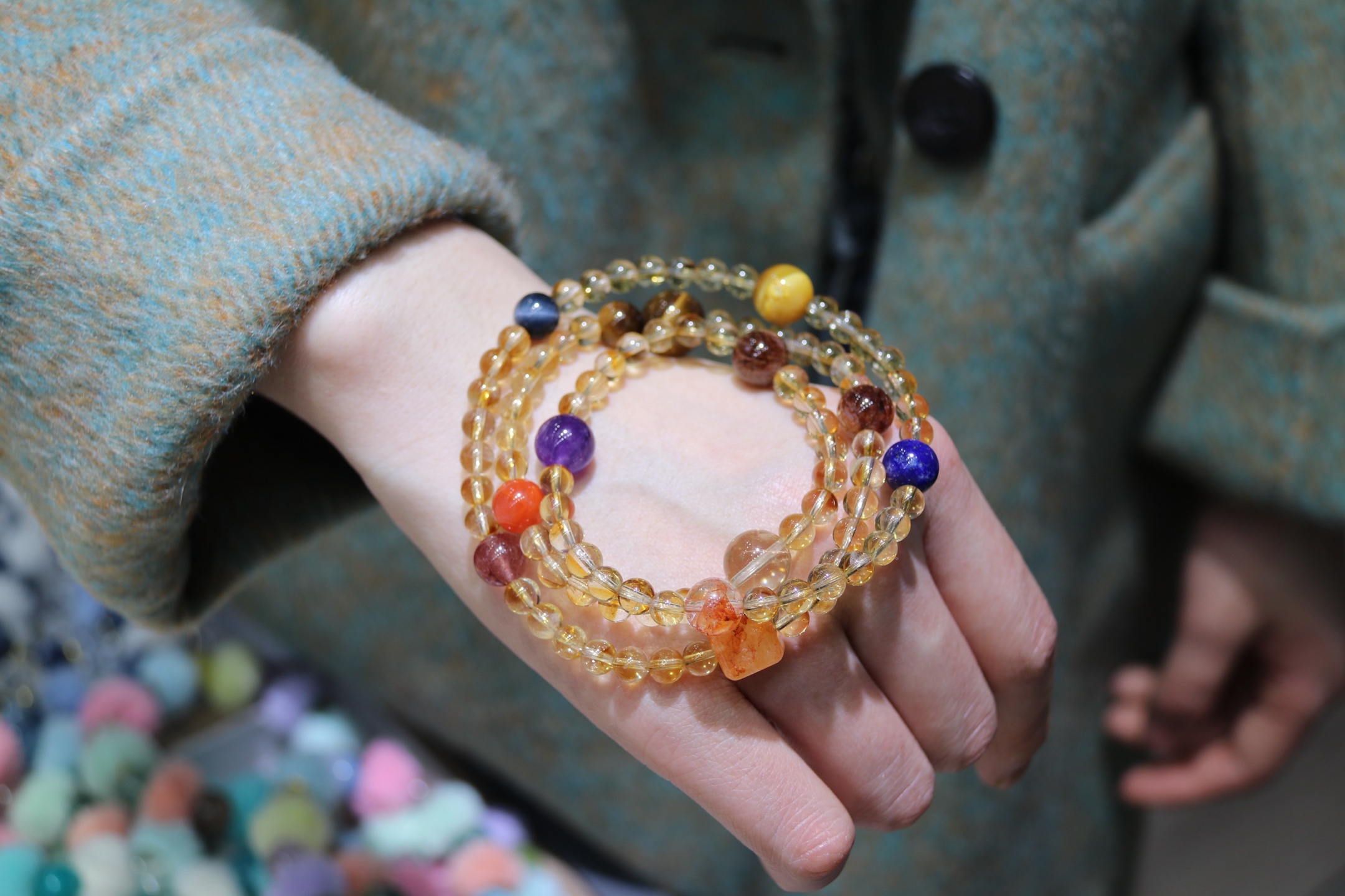 手链/红绳/手链女/水晶手串/手串产品图