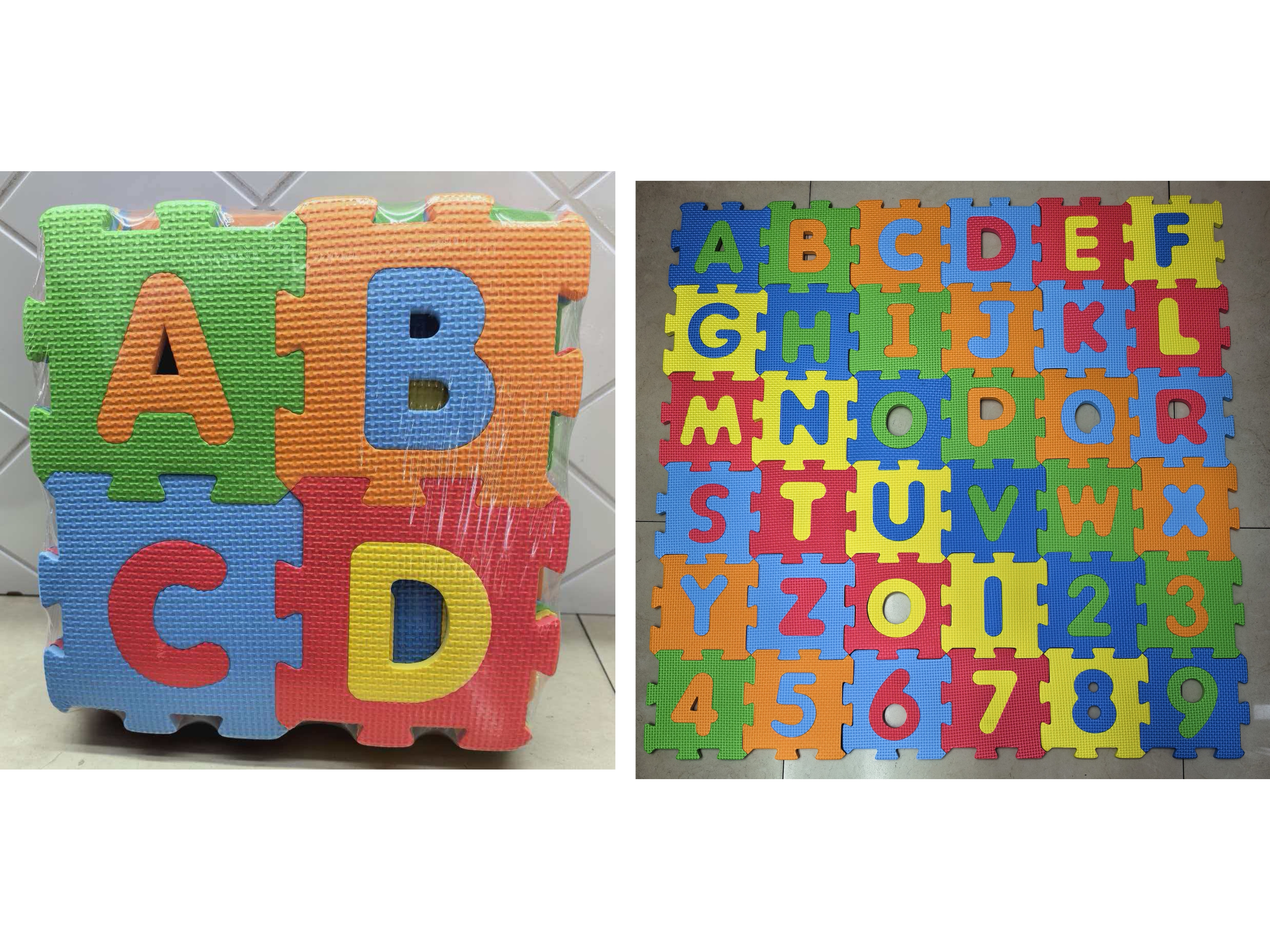 儿童玩具爬行垫游戏垫防滑垫婴儿地垫软垫拼接