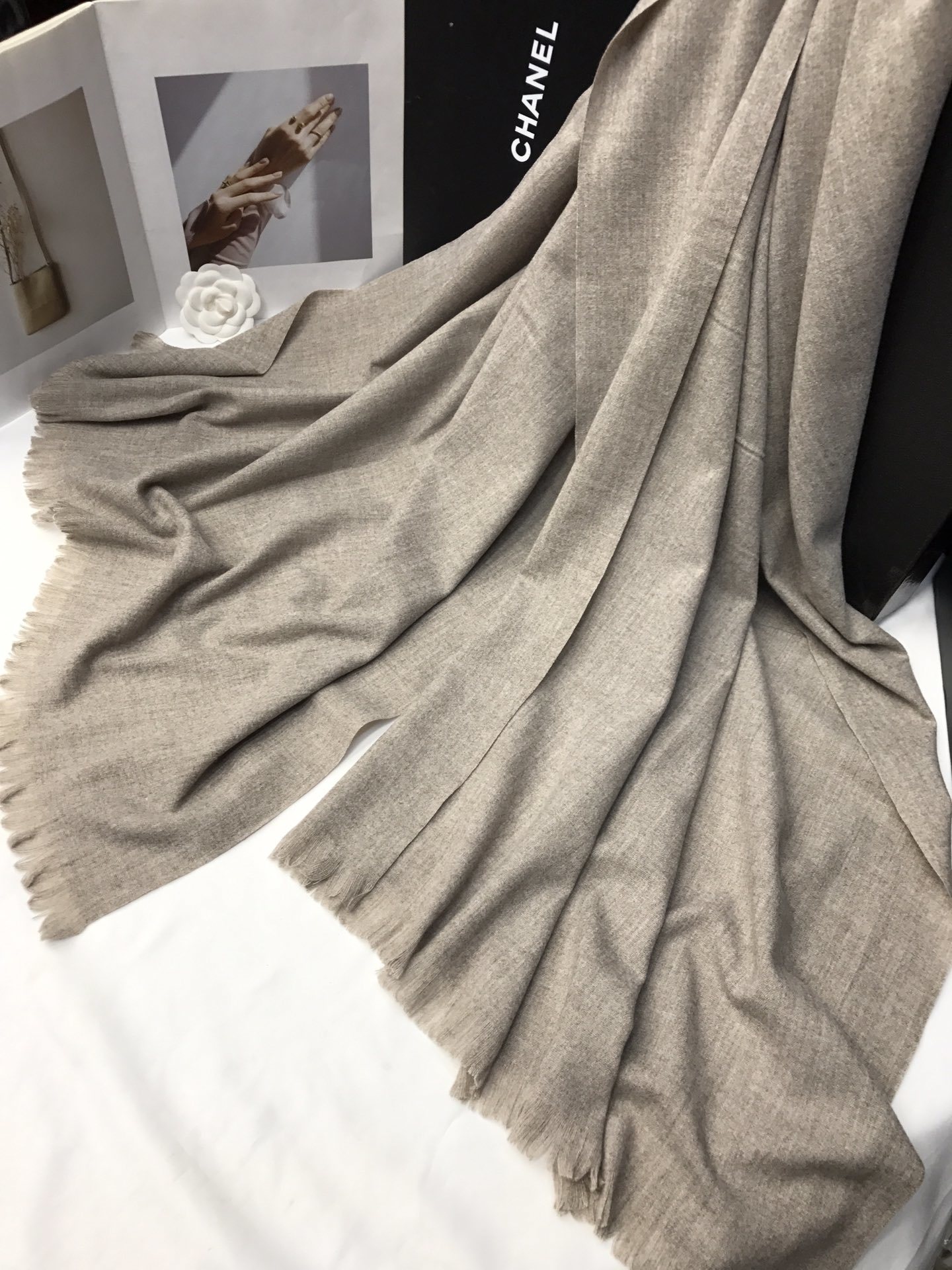 New export scarf wholesale, e-commerce live streaming supply chain supply, in stock, faux cashmere loose, single color