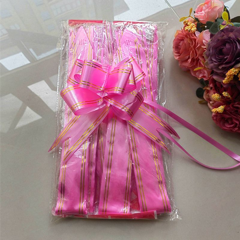 Large hand-pulled flower bows, wedding ribbons, wedding car door handles, ribbons, fruits, flower baskets, gifts, decorative flowers Specification image