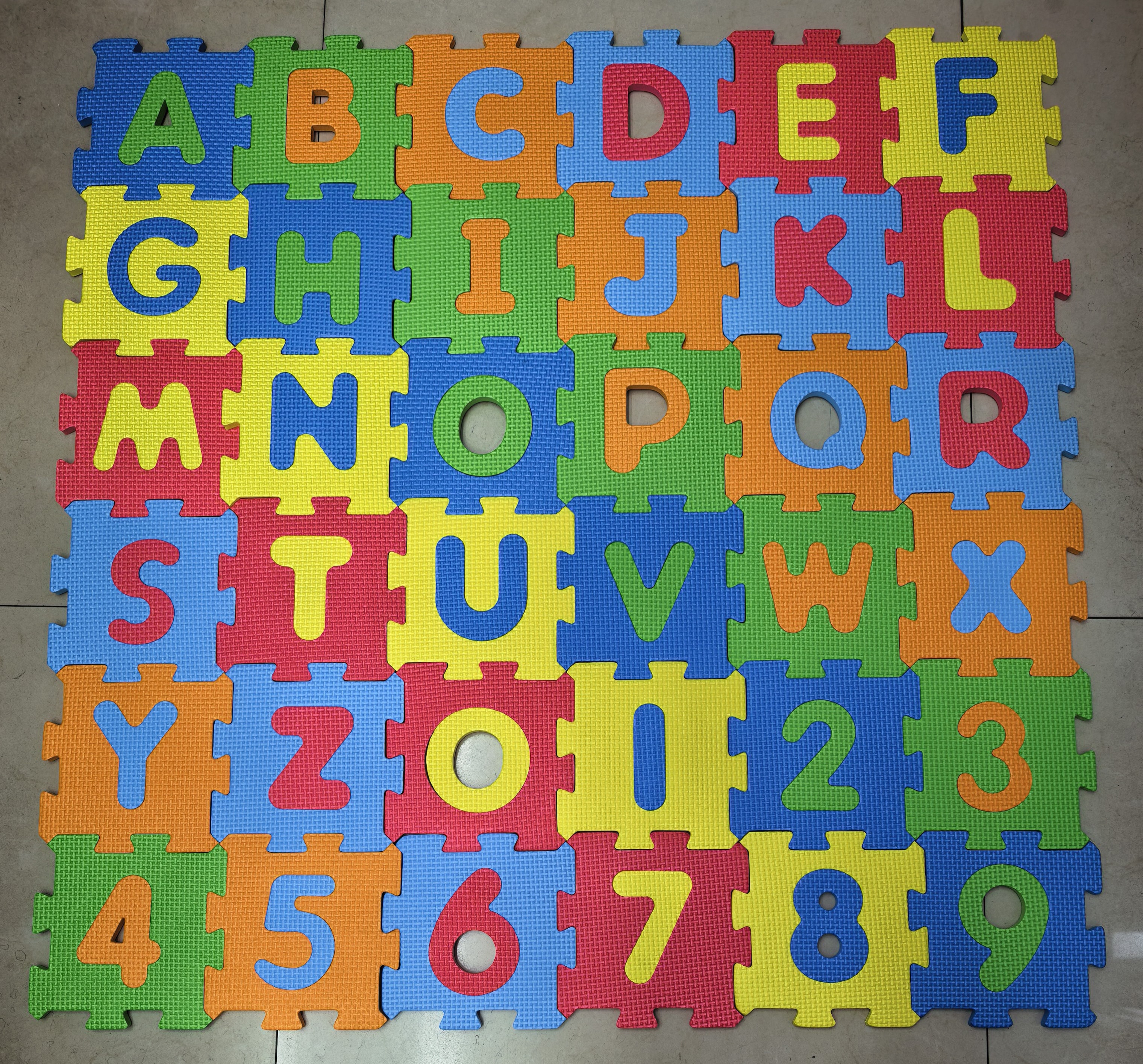 儿童玩具爬行垫游戏垫防滑垫婴儿地垫软垫拼接产品图