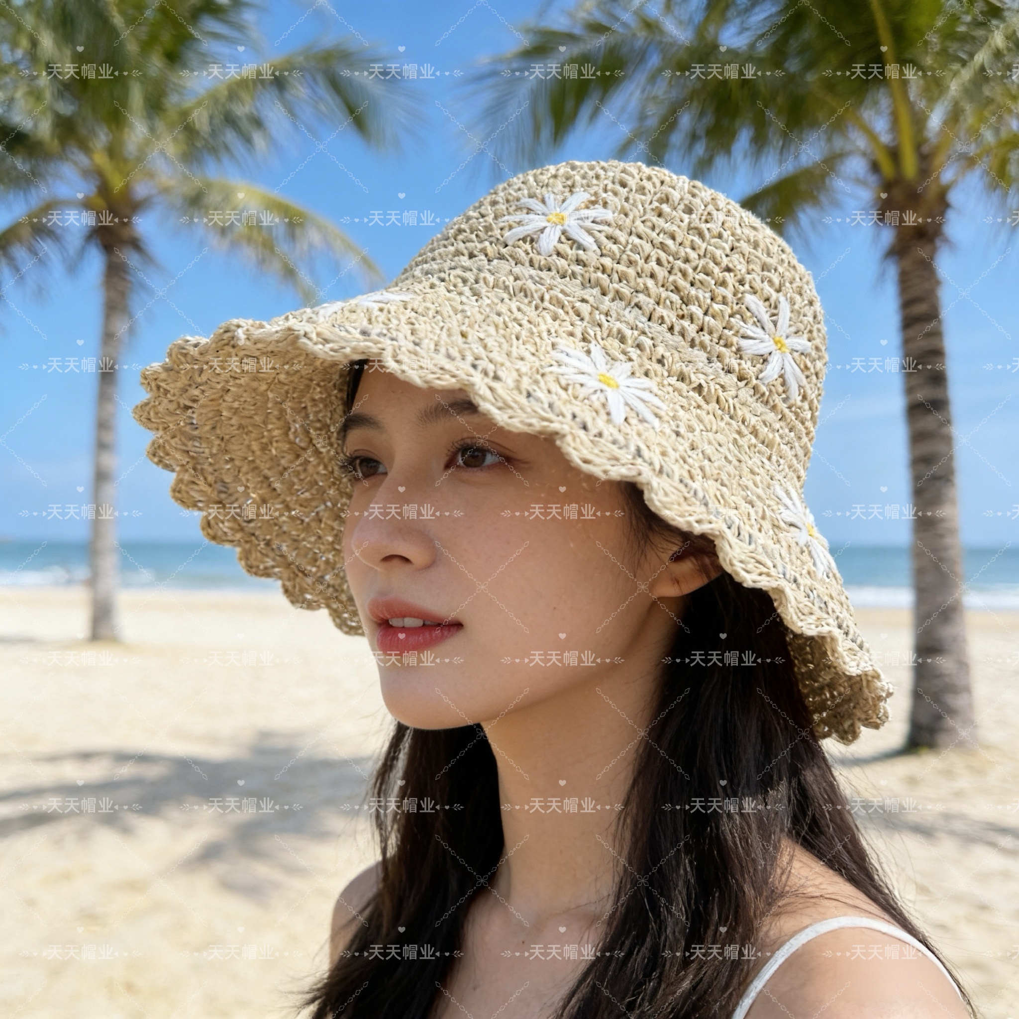 帽子/棒球帽/草帽/遮阳帽/防晒帽细节图