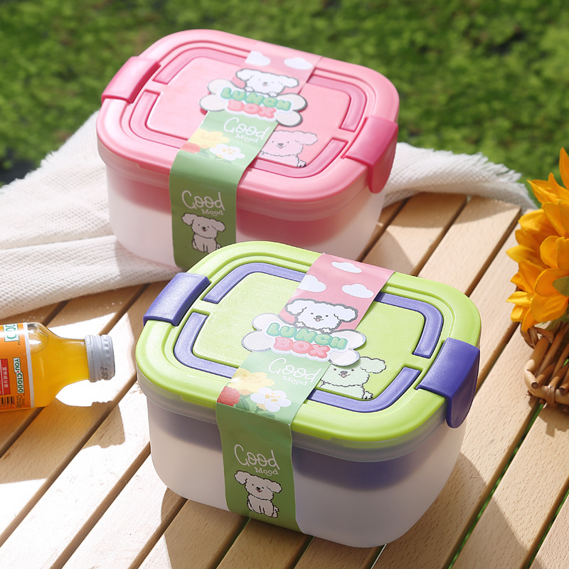 M86-8821 Food-grade microwave oven insulated lunch box, food delivery sealed box, leak-proof lunch box, square box for office workers