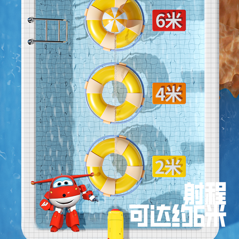 玩具/水枪/玩沙，戏水/加特林水枪/玩具水枪白底实物图