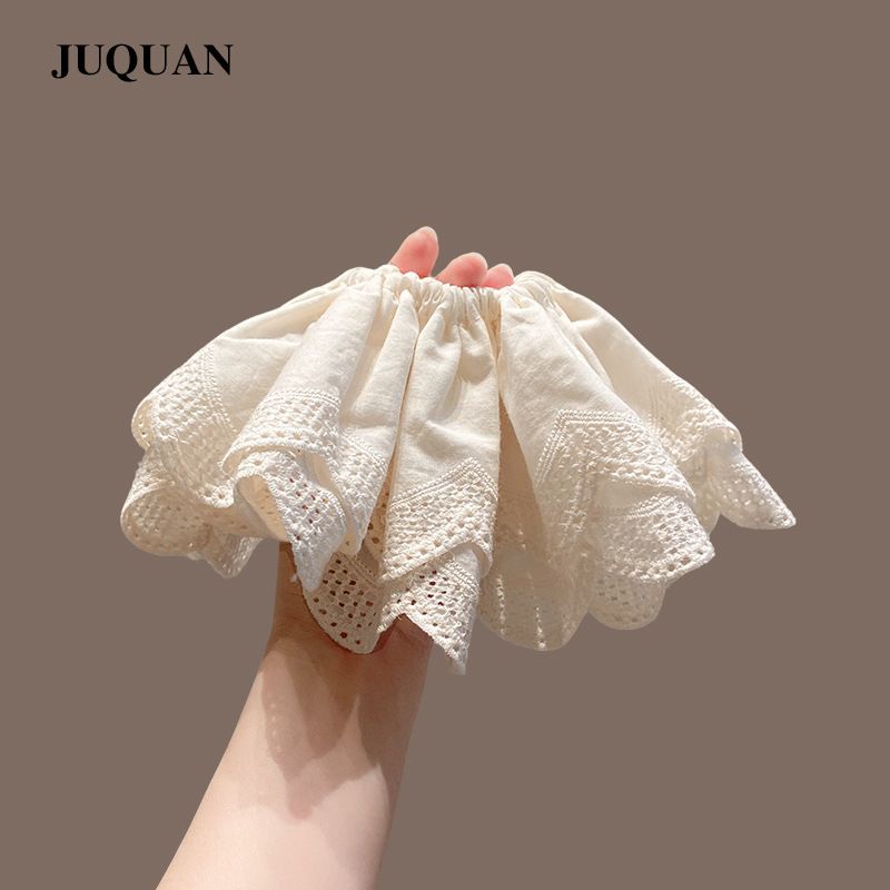 The 2026 summer new white lace hair tie and hair accessory is a sweet and luxurious choice for a high-end feel Item Picture