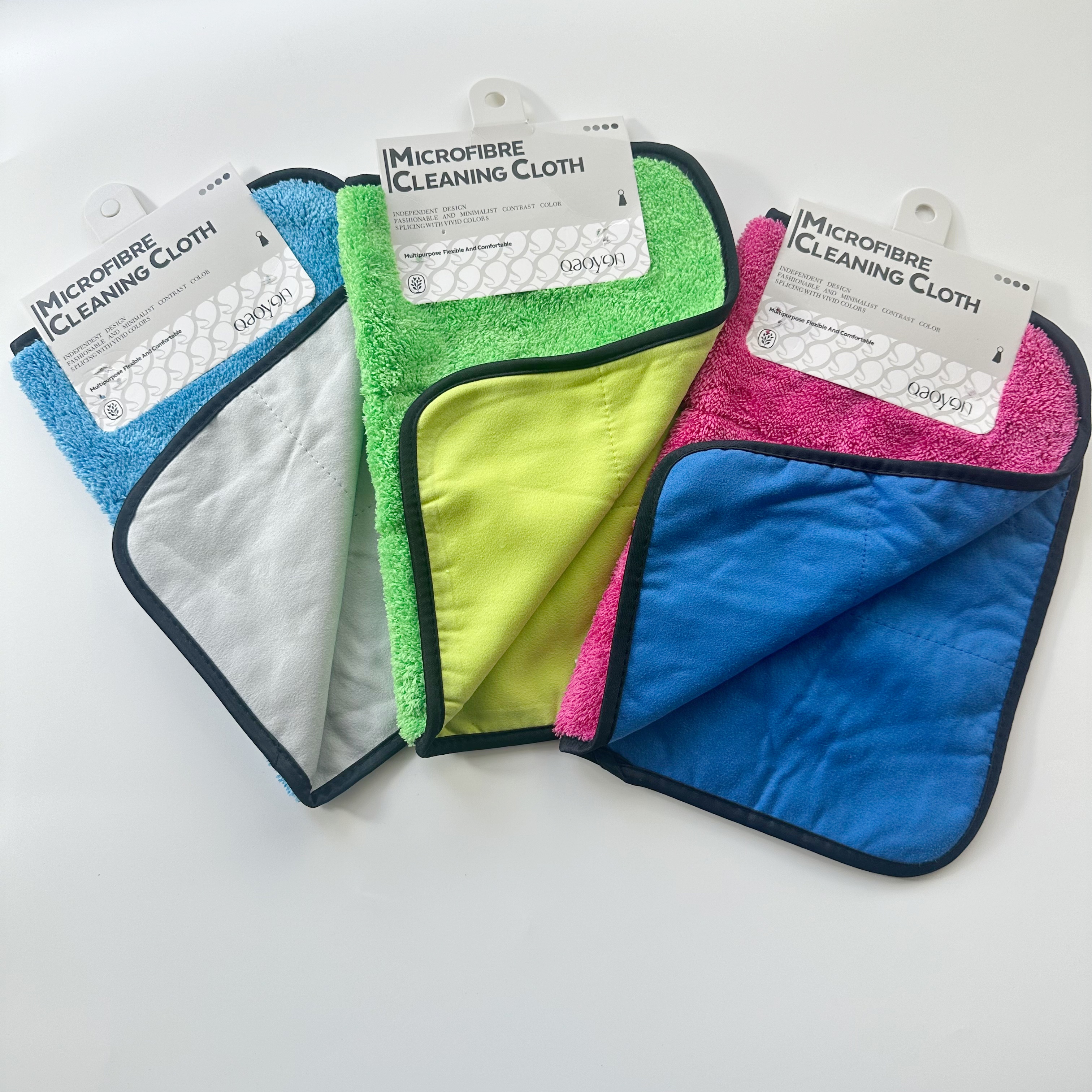 抹布/鱼鳞布/手撕抹布/一次抹巾/洗碗棉素棉白底实物图