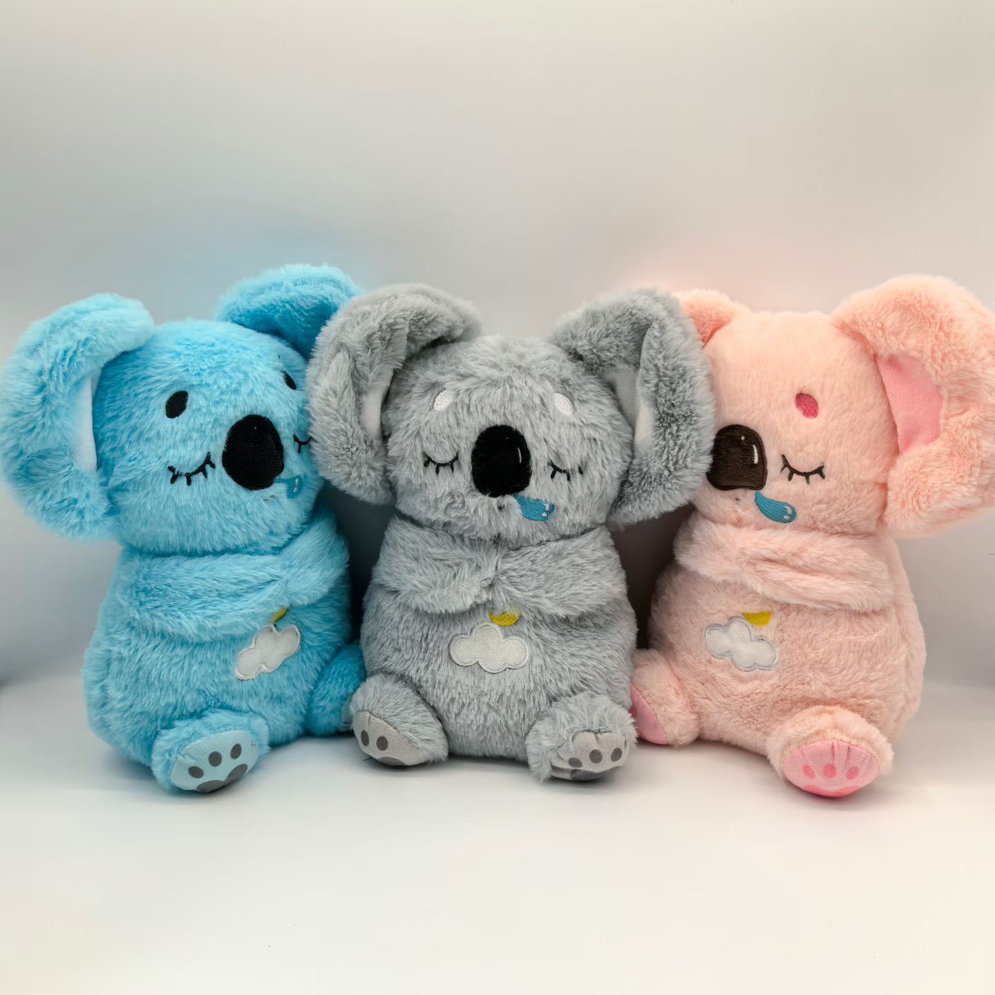 毛绒电动呼吸催眠曲公仔玩具，哄娃神器，宝宝喜爱毛绒玩具详情图5