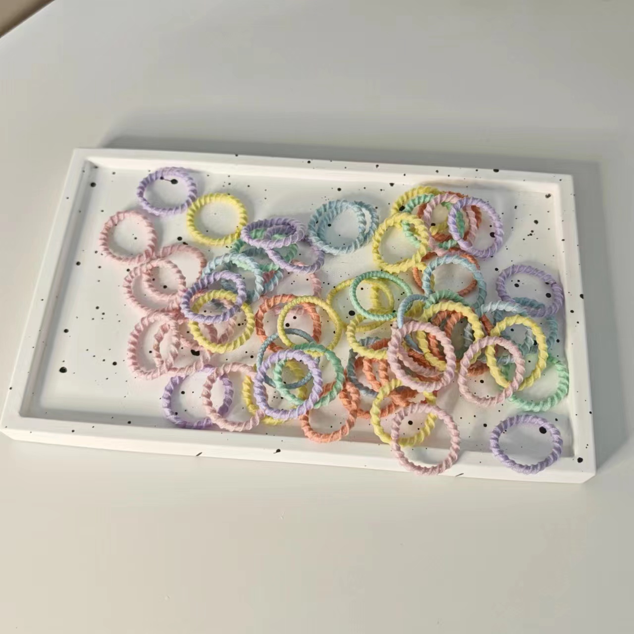 电话线整包/韩国头绳/大肠圈/皮筋/头饰产品图