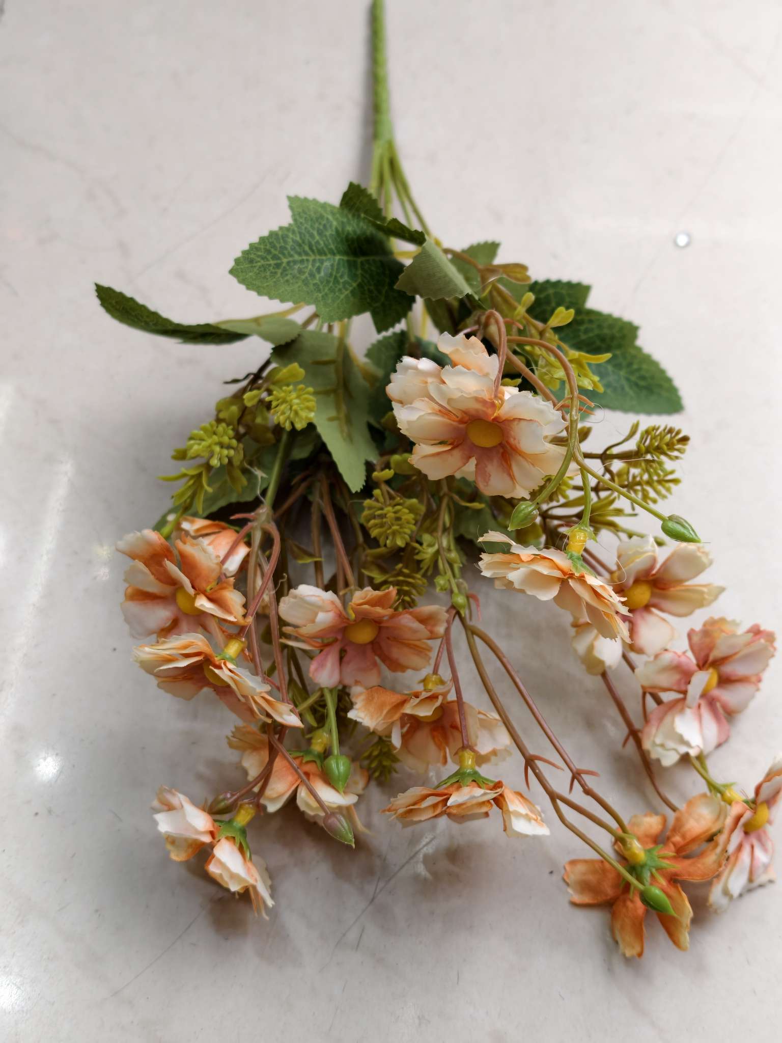 仿真花瓣毛线太阳花工艺品礼品假花小 清明花仿真花装饰品仿真花详情图3