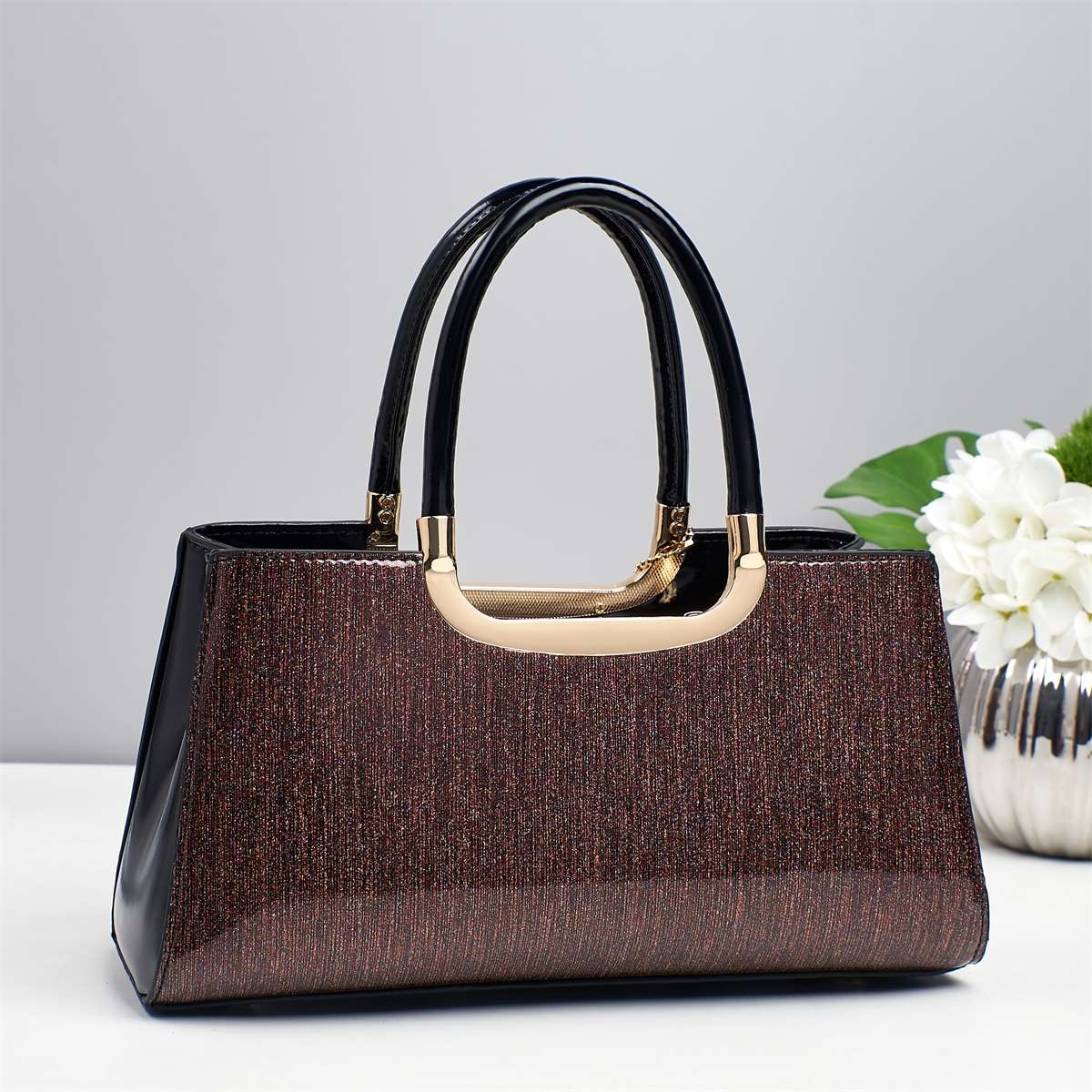Textured women's bags, tote bags, women's crossbody waist bags, fashionable PU women's bags detail image 5